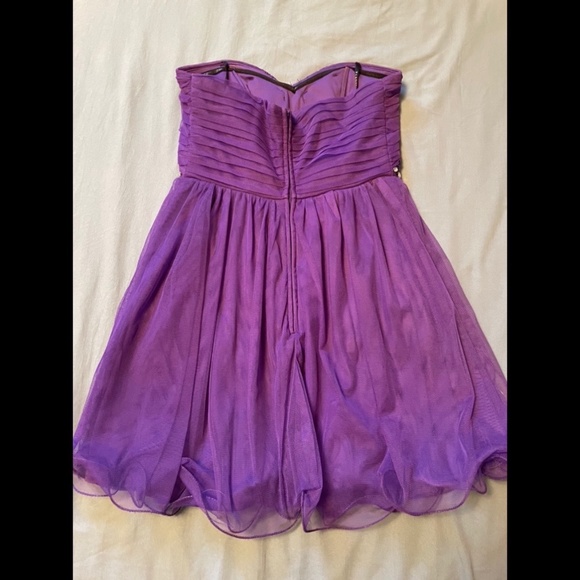 Purple beaded Minidress - Picture 4 of 4